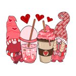 2780 sequence 33 models – png+ai vector AI hand drawn European creative cartoon Easter Christmas dwarf pattern illustration design material