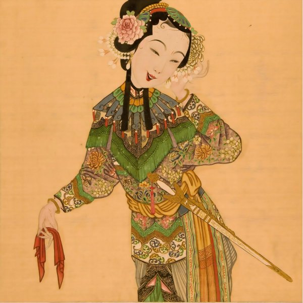 zhutu 46 TIFF format Beijing Opera portraits download